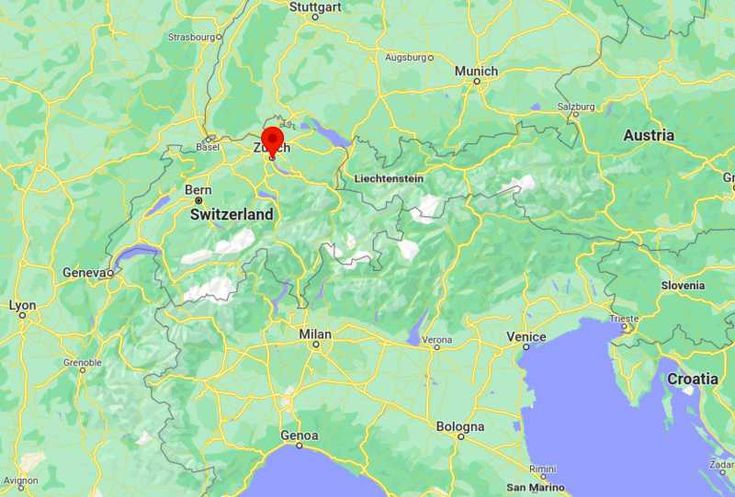 Carte de Zurich - AI Life Hub